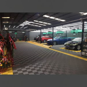 Taller de belleza para automóviles Baldosas de plástico Estacionamiento Rejilla de plástico Piso - Product Image 1