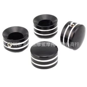 Tapas de tornillos de culata de motocicleta Moshark, aluminio CNC, negro y plateado, para Harley Davidson Softail Dyna Fat Boy - Product Image 5