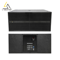Subwoofer actif double 18 pouces 9006LS, haut-parleur de basses auto-alimenté 3600W RMS, audio professionnel pour scène, pour spectacles en plein air
