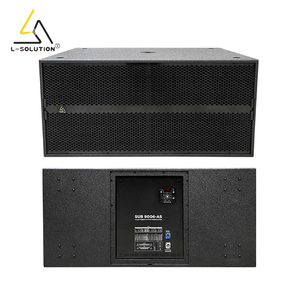 Subwoofer <span class=keywords><strong>actif</strong></span> double 18 pouces 9006LS, haut-parleur <span class=keywords><strong>de</strong></span> basses <span class=keywords><strong>auto</strong></span>-alimenté 3600W RMS, audio professionnel pour scène, pour spectacles en plein air - Product Image 1
