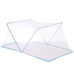 <span class=keywords><strong>Moustiquaire</strong></span> <span class=keywords><strong>en</strong></span> <span class=keywords><strong>tissu</strong></span> à mailles pliées portable de gros pour lit - Product Image 1