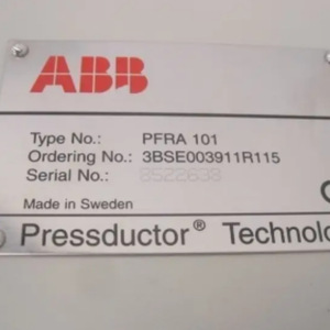 ABB PFRA 101 โมดูลรีเลย์เพรสดักเตอร์ 3BSE003911R115 ผลิตในสวีเดน - Product Image 1