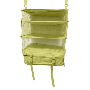 Grande trousse de rangement cosmétique en maille avec fermeture éclair, multifonctionnelle pour les voyages et l'usage quotidien - Product Image 5
