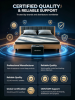 Coussin de lit intelligent pour le refroidissement et le chauffage, matelas chauffant et rafraîchissant imperméable avec contrôle de la température pour hôtels et maisons, OEM disponible