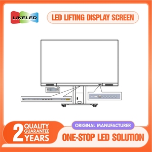 Écran LED ultra-fin motorisé avec panneau de maintenance frontal pliable pour <span class=keywords><strong>événement</strong></span>s commerciaux en libre-service, scène P1.5, <span class=keywords><strong>animation</strong></span> de métro - Product Image 6