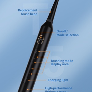 Cepillo de Dientes Sónico Inteligente al por Mayor para Adultos, Recargable con Cerdas Suaves y Fuente de Alimentación Eléctrica USB, Nueva Tendencia - Product Image 2