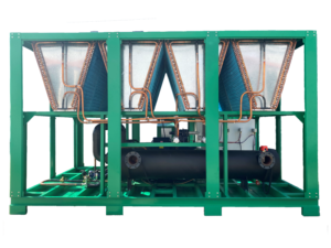 Plastik enjeksiyon kalıplama için suudi arabistan için enerji tasarrufu 100 HP invertör hava soğutmalı vida soğutucu özel tasarım - Product Image 5