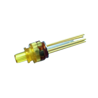 Récepteur ROSA 1310nm1550nm 10G PIN-TIA Photodétecteur dans un réceptacle LC pour les systèmes Ethernet Gigabit 10G avec boîtier en plastique jaune