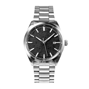 Reloj mecánico automático de lujo para hombre, caja de acero inoxidable 316L, esfera con relieve 3D, cristal de zafiro resistente a los arañazos - Product Image 4