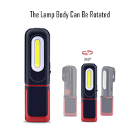 Lampes de travail LED portables à courant continu rotatives à 180 degrés avec 3 heures d'autonomie, à intensité variable pour l'inspection