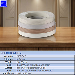 Bordatura Decorativa in PVC Effetto Legno per Mobili, Striscia di Bordatura in PVC per Arredamento Casa/Armadi - Product Image 2