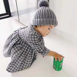 MHK12 Chapeaux et bonnets d'hiver pour enfants d'automne Nouveaux chapeaux en <span class=keywords><strong>laine</strong></span> pour enfants Bébé Bonnets en tricot - Product Image 6