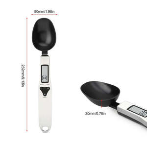 सबसे ज्यादा बिकने वाला ब्रांड नया 500 जी 0.1 जी डिजिटल एलसीडी कॉफी स्केल मल्टीफंक्शन इलेक्ट्रॉनिक रसोई चम्मच वजन - Product Image 5
