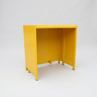 Comptoir promotionnel pliable en métal durable pour la publicité de rue en extérieur - Table portable légère avec installation et transport faciles
