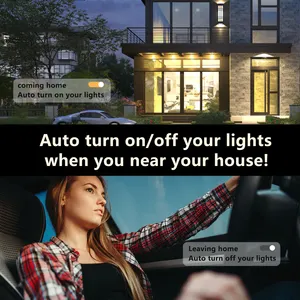 Lampes de contrôle à distance App Design d'intérieur Plafond Led Smart Home Lights