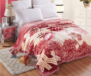 100% Polyester Nữ Hoàng Kích Thước Mora Tây Ban Nha Ấm Raschel Chăn - Product Image 5