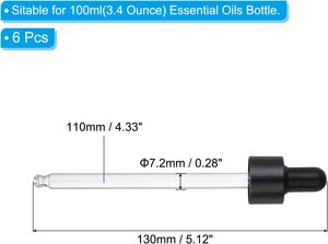 Proveedor de Tapas de Bambú y Plástico para Botellas de Aceites Esenciales, Tapas con Gotero de Bambú, Tapas de Plástico, Modelos 18/410, 20/410, 24/410 - Product Image 2