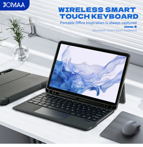 Estuche para teclado inalámbrico Teclado RGB recargable con teclado Trackpad multigesto para Galaxy Tab S9FE +/S10 11/12.4/14.6 pulgadas - Product Image 2