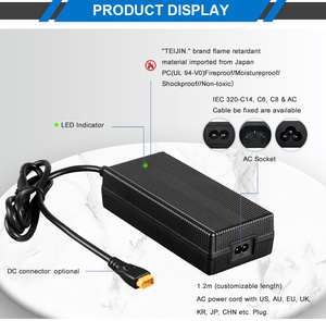 <span class=keywords><strong>12V</strong></span> 24V 36V 48V 60V 72V 84V Custom очиститель Электрический робот для инвалидных колясок XT60 XT30 CE GS <span class=keywords><strong>UL</strong></span> KCC SAA PSE <span class=keywords><strong>Power</strong></span> Ebike адаптер зарядное устройство - Product Image 5