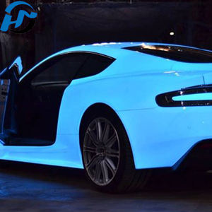 7 años TPU Neon PPF Green Lantern Glow in the Dark Car Wrap Film Adhesivo luminoso Etiqueta de vinilo de liberación de aire - Product Image 6