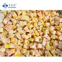 Sinocharm HACCP OEM Merken Vers Producten Diepvries Fruit Blokjes 12*12mm 1kg Verpakt IQF Papaja Te Koop