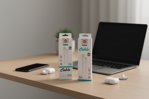 Cavo dati Caq.E Type-C 3A a ricarica rapida per cellulare - Product Image 2