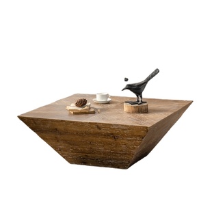 Tavolino da Caffè Moderno Wabi-Sabi in Legno Massello, Piccolo e Silenzioso, Colore Personalizzabile, Durevole per Casa, Appartamento, Hotel - Product Image 2