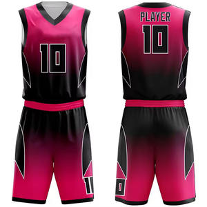 Maillots de basket-ball respirants confortables personnalisés professionnels conception libre ligue équipe joueurs Logo uniforme de basket-ball - Product Image 1