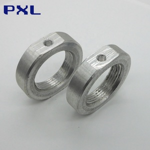 Op Maat Gemaakte M28 Draad Aluminium Legering 6061 Roestvrijstalen Borgmoer Voor Scooter Cnc Bewerking Voor Het Bewerken Van 0.01Mm - Product Image 4