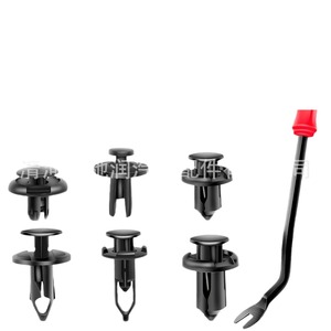 <b>Push</b> Type Retainer Clips 6 Sizes Nylon <b>Car</b> Body Fasteners For Repair And Replacement Auto Accessories - Product Image 3