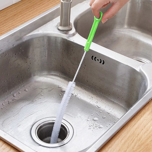 Flexible Pipe Cleaning Brush 71Cm Drain <b>Cleaner</b> Sink And Pool Unclogging Tool <b>Plastic</b> Convenient For Drain Cleaning - Product Image 3