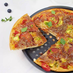 Piatto per <span class=keywords><strong>Pizza</strong></span> Forato da 9 Pollici, <span class=keywords><strong>Teglia</strong></span> Antiaderente, <span class=keywords><strong>Teglia</strong></span> per <span class=keywords><strong>Pizza</strong></span> a Fondo Fisso Personalizzata - Product Image 4