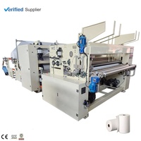 Machine automatique de fabrication de rouleaux de papier essuie-tout et de papier toilette