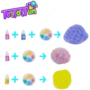 Seau en plastique DIY réglable en couleur pour enfants, jouet anti-stress non toxique, jeu sensoriel, activité créative, cadeau d'anniversaire - Product Image 5
