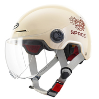 Casque de moto rétro, casque de moto vintage, casque de scooter, casque demi-face pour motard, casque de moto anti-choc, casque moto