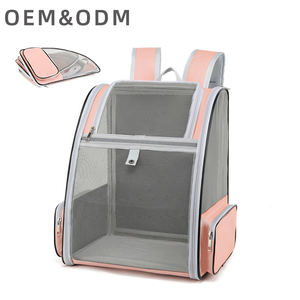 Tamamen havalandırılmış örgü kedi sırt çantası evcil hayvan taşıyıcı sırt çantası köpekler ve kediler yavru havayolu onaylı evcil hayvan taşıyıcı s - Product Image 1