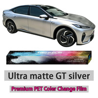 Vinilo Metálico de Alto Brillo para Envolver Automóviles, Vinilo Impermeable y Antidecoloración, Adhesivo Protector para Carrocería, Venta al Por Mayor, Personalización Disponible