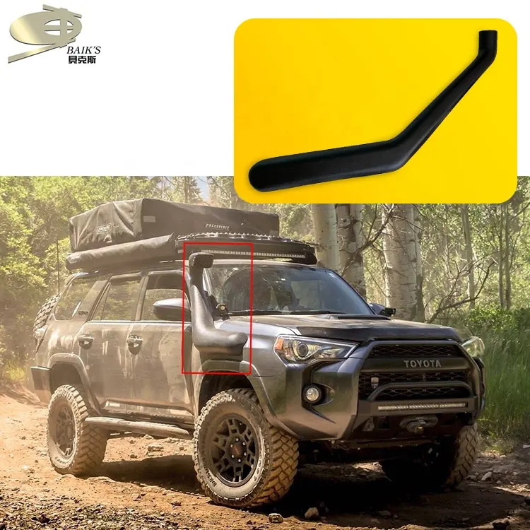 Diğer dış aksesuarlar Safari araba şnorkel 4runner 2010-sağ tarafta 4x4 Off Road STR450A yüksek kaliteli