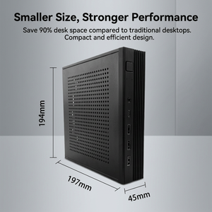 มินิพีซี โปรเซสเซอร์ I3 I5 I7 รองรับการพัฒนาโดยนักพัฒนา รองรับหลายระบบปฏิบัติการ คอมพิวเตอร์ขนาดเล็ก รองรับจอแสดงผลคู่ 6USB ITX-E มินิพีซี P - Product Image 3