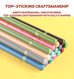 Set di 12 Matite Colorate Solubili in Acqua in Scatola di Latta a Forma di <span class=keywords><strong>Girasole</strong></span> per Bambini e Studenti, Materiali Artistici per <span class=keywords><strong>Disegno</strong></span> e Pittura - Product Image 6
