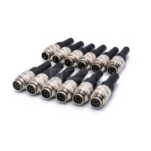 4 Pin M12 M16 Conector Cable Campo de alimentación Wireable-Conexión M16 - Product Image 4