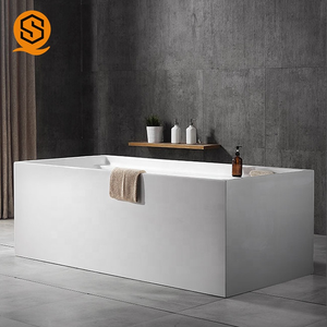 Bain à remous intelligent pour deux personnes adultes avec jets, chauffage et accessoires de vidange pour hôtels - Product Image 5