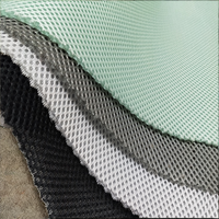 Tissu de canapé en tricot 100% polyester Jiangsu, léger, tricoté, tissu en maille 3D sandwich, tissu de haute qualité pour sacs de voiture, plaid