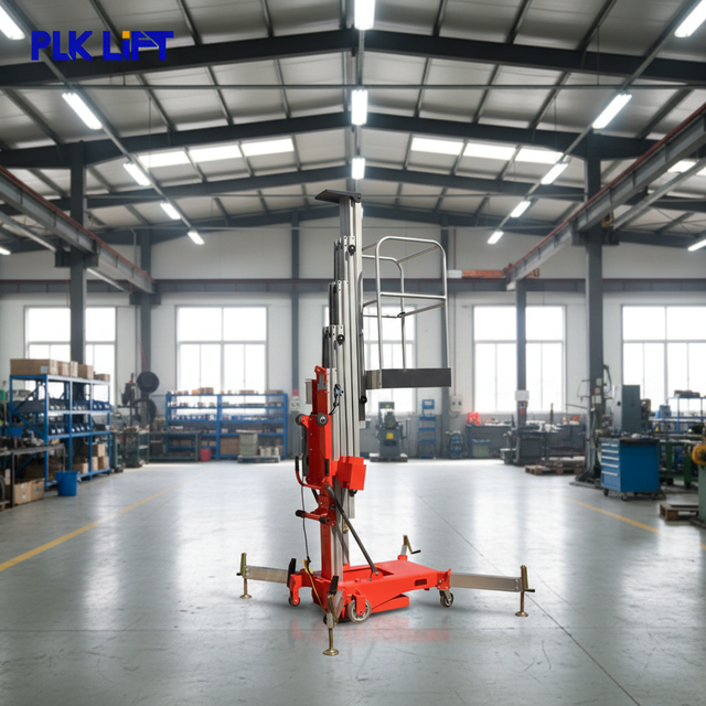 High-quality Electric Platform Lifts Suitable for Roof Repairs in New Residential Buildings and Manufacturing Plants