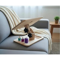 Table de travail pliable en bois, gain de place et idéale pour les couturières, table pliante pour la couture et les appliques