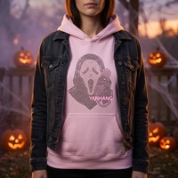 Transferts thermocollants personnalisés en strass effet cristal pour Halloween, motifs pour t-shirts, chapeaux et sacs