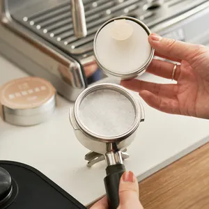 SIYUE 58mm diámetro personalizado Espresso redondo Brew goteo té café redondo vaina filtro papel para 2-4 personas 100 Uds 2628