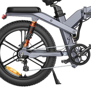 Vélo de montagne en aluminium 8 vitesses avec batterie au lithium, freins à disque hydrauliques ZXC-128 - Product Image 5