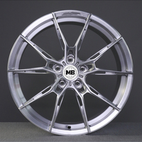 Ruedas Forjadas Personalizadas, Construcción Monobloque, 15-24 Pulgadas, 5X112, 5X120, 5X130, 5X114.3, Perfil Cóncavo para Mejoras de Vehículos de Pasajeros