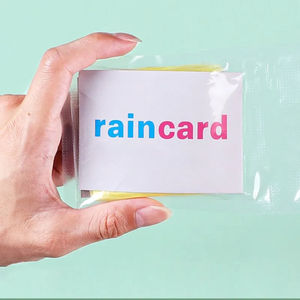 Impermeables Desechables al por Mayor, Tipo Tarjeta, Portátiles, Gruesos, Comprimidos, Transparentes, Largos, para Adultos en el Trabajo, para Exteriores, Resistentes a la Lluvia, para la Escuela - Product Image 3